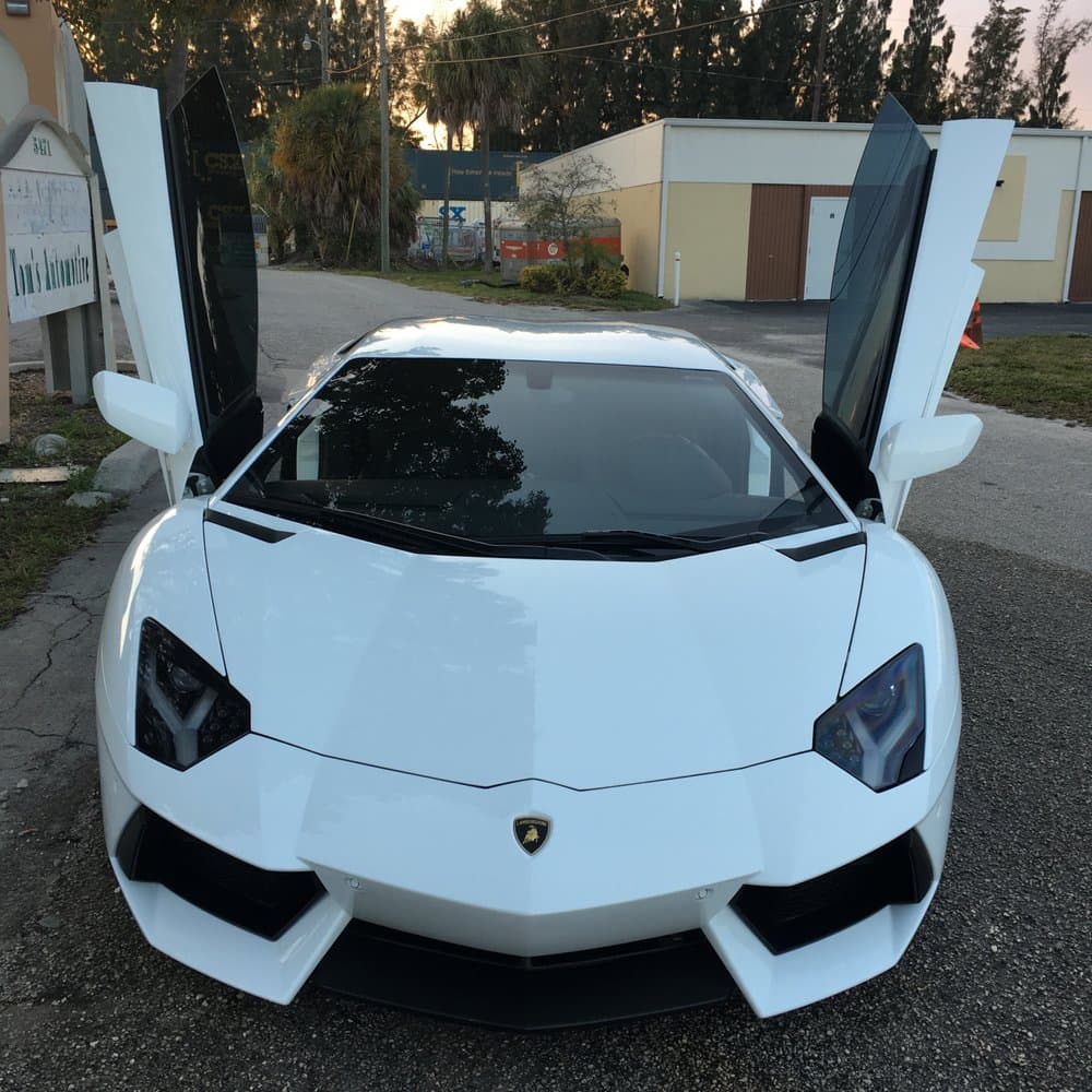 Exterior wash before and after After