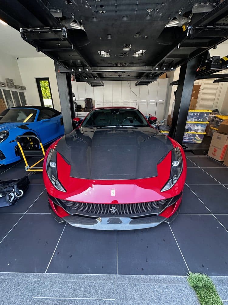 Vehicle paint after correction and polishing